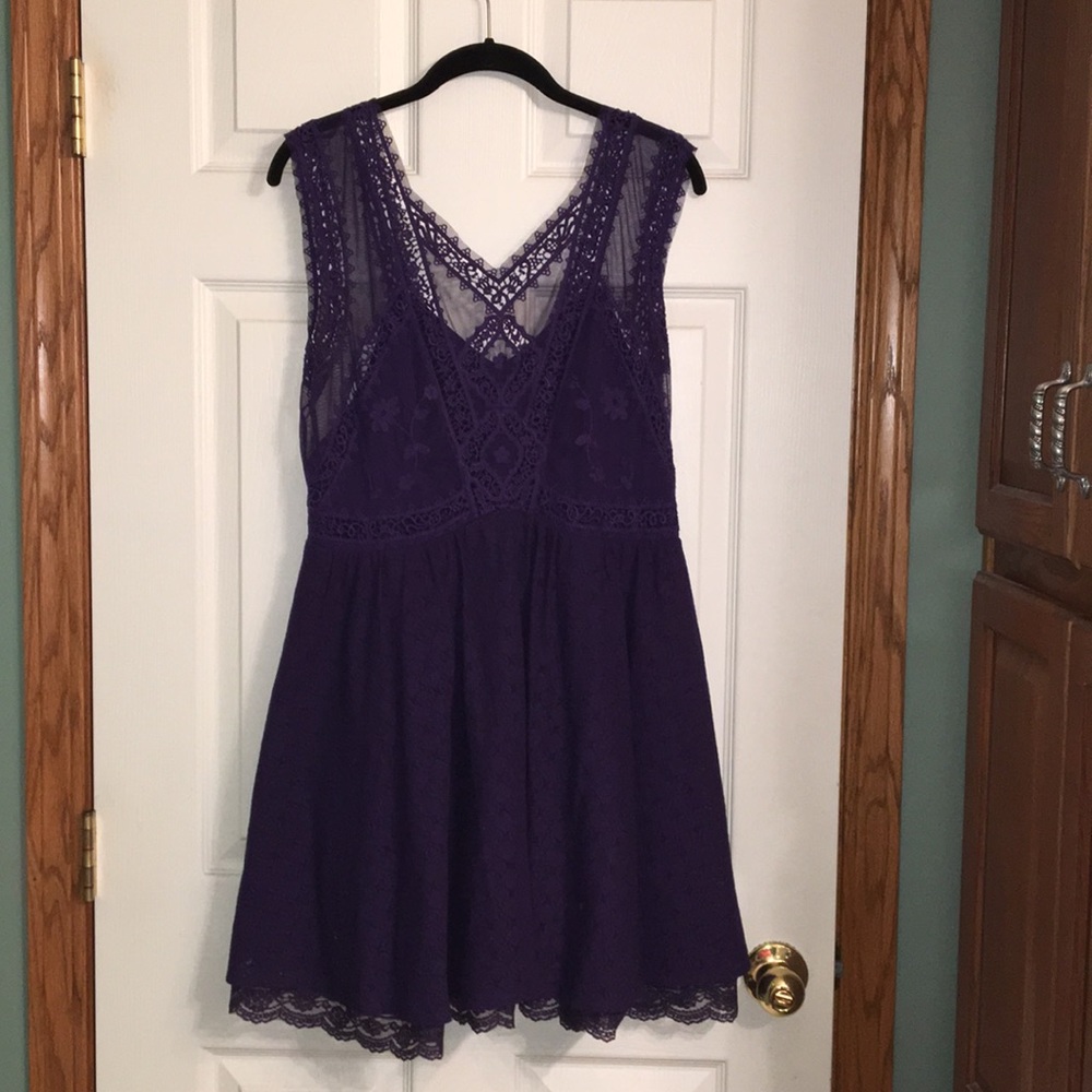 Free People Purple Dress